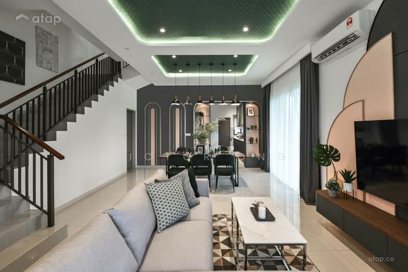 3.5-storey Terraced House for Sale in Cyberjaya (Selangor) - Victor Ong - Living Room - PropertyGuru.com.my