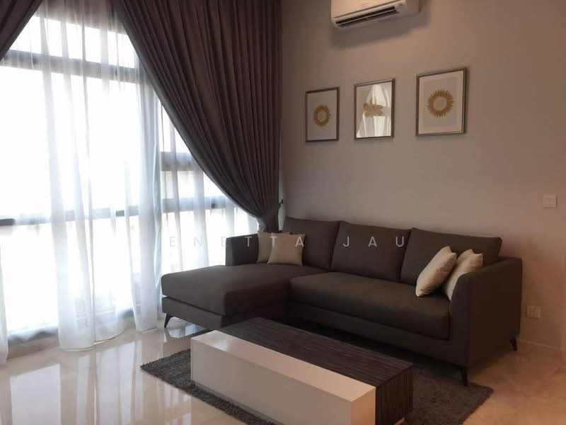 Servis Apartment untuk Disewa di Vogue Suites One - Renetta Jau - Living Room - PropertyGuru.com.my