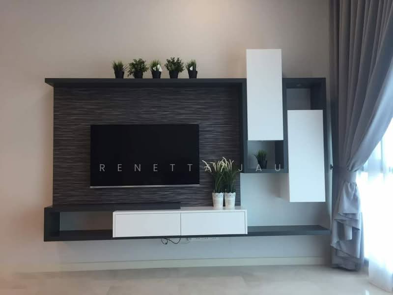 Servis Apartment untuk Disewa di Vogue Suites One - Renetta Jau - Living Room - PropertyGuru.com.my