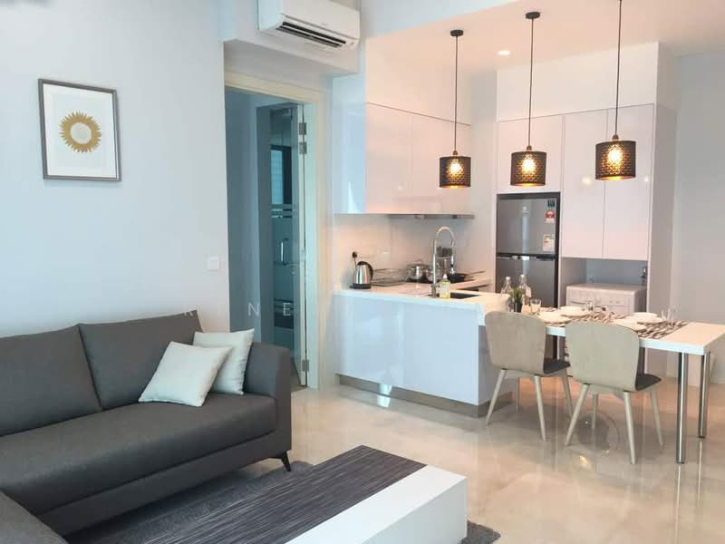 Servis Apartment untuk Disewa di Vogue Suites One - Renetta Jau - Living Room - PropertyGuru.com.my