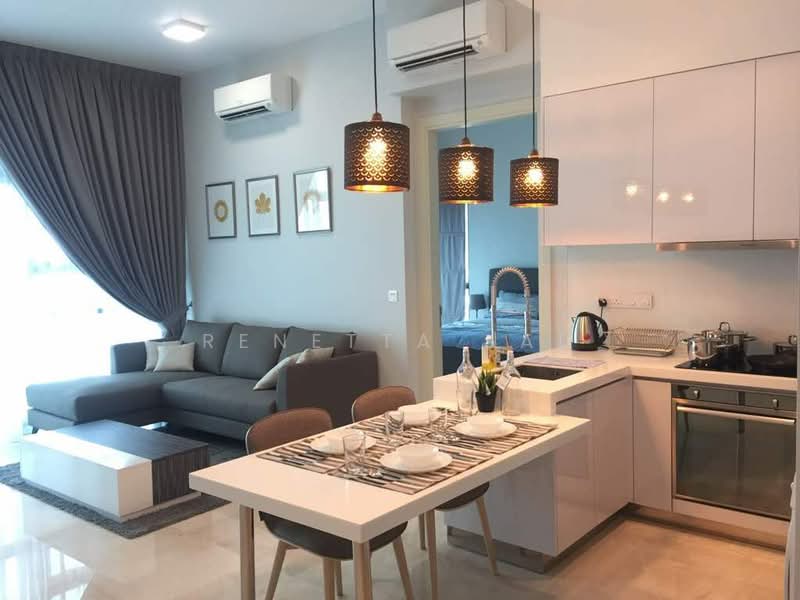 Servis Apartment untuk Disewa di Vogue Suites One - Renetta Jau - Living Room - PropertyGuru.com.my