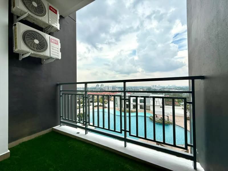 Service Residence for Sale at SKS Habitat - Terry Tan - Balcony - PropertyGuru.com.my