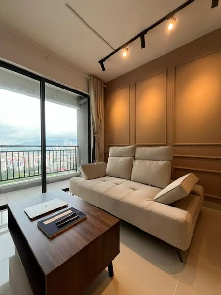 Servis Apartment untuk Disewa di Baron Residence @ Lake City - Joey Chia - Living Room - PropertyGuru.com.my