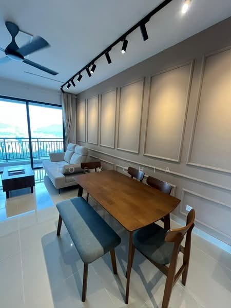 Servis Apartment untuk Disewa di Baron Residence @ Lake City - Joey Chia - Living Room - PropertyGuru.com.my