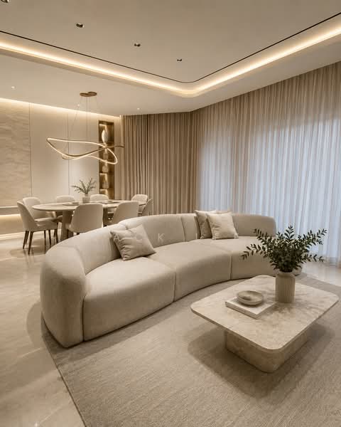 Kondominium untuk Dijual di PSV 1 Residences @ Platinum South Valley - Jack Lee - Living Room - PropertyGuru.com.my