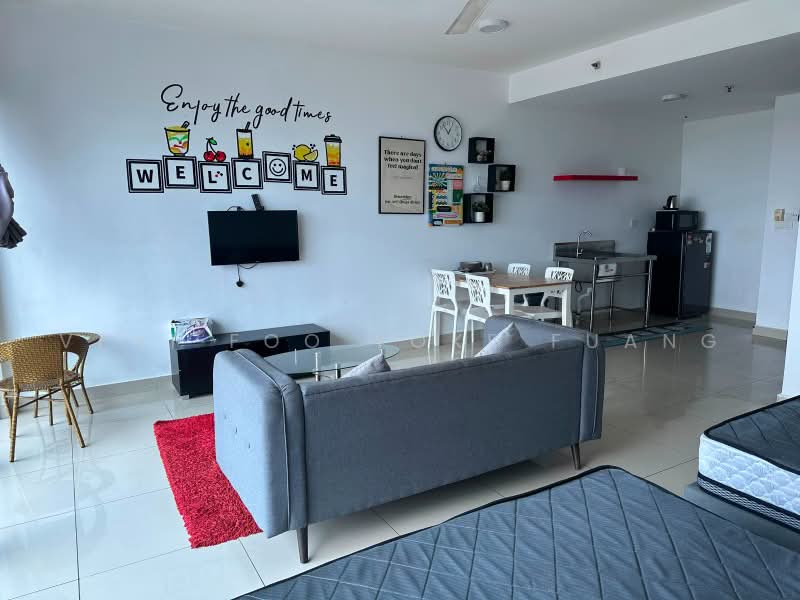 Service Residence for Sale at Trefoil @ Setia City - Veni Foo Yoke Fuang - Living Room - PropertyGuru.com.my