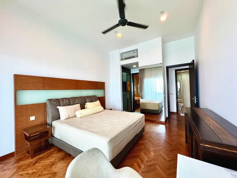 Servis Apartment untuk Disewa di Straits Quay (The Suites at Waterside) - Charles Chaw - Bedroom - PropertyGuru.com.my