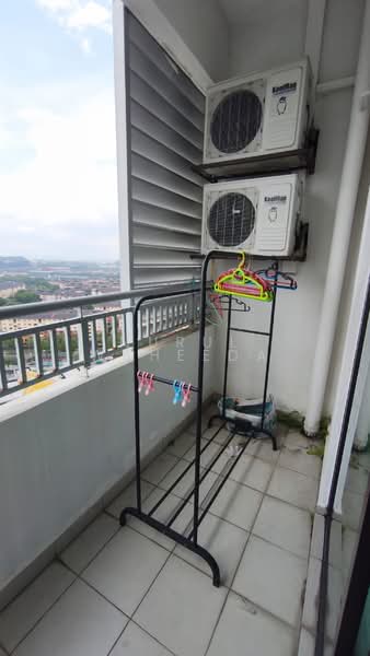 Condominium for Rent at Kristal View - Nurul Waheeda - Balcony - PropertyGuru.com.my