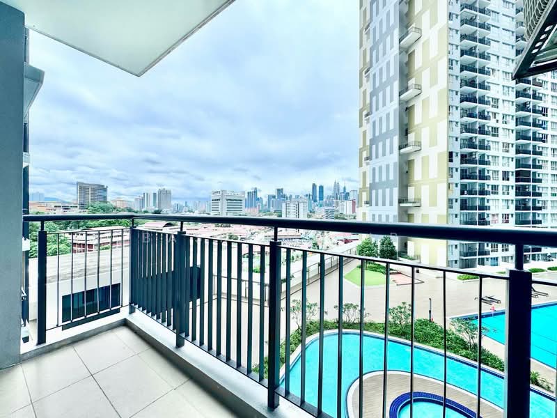 Kondominium untuk Disewa di Platinum Splendor Residence - Basri Munir - Balcony - PropertyGuru.com.my