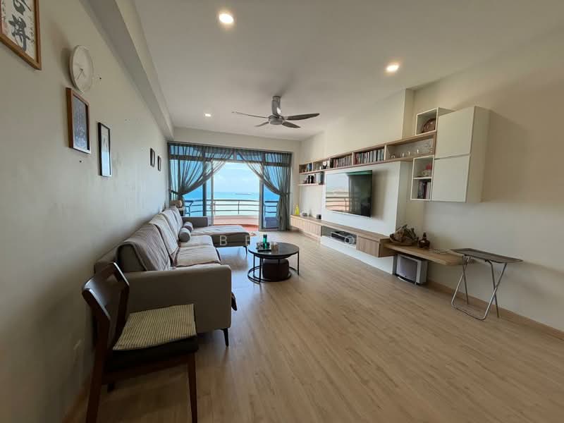 Kondominium untuk Disewa di Ocean Palms Condominium - Abby Ho - Living Room - PropertyGuru.com.my