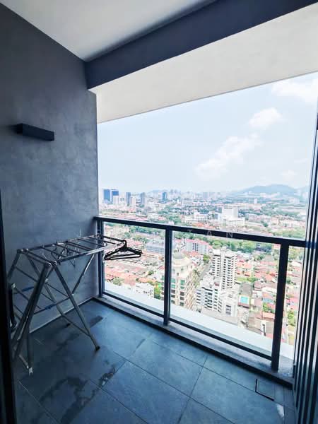 Servis Apartment untuk Disewa di Marriott Residence @ Gurney - Jerry Tan - Balcony - PropertyGuru.com.my