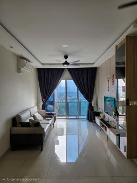 Kondominium untuk Dijual di Platinum OUG Residence - Cassnin Lee - Living Room - PropertyGuru.com.my