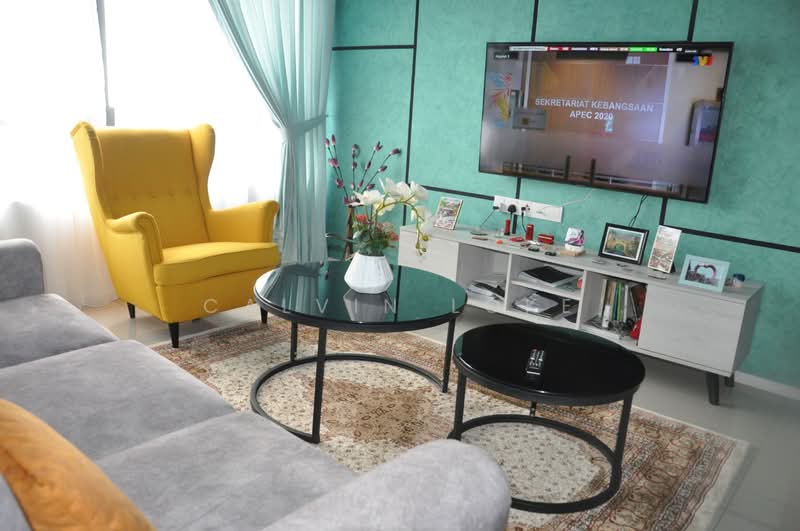 Servis Apartment untuk Disewa di Sunway Gandaria - Calvin Loke - Living Room - PropertyGuru.com.my