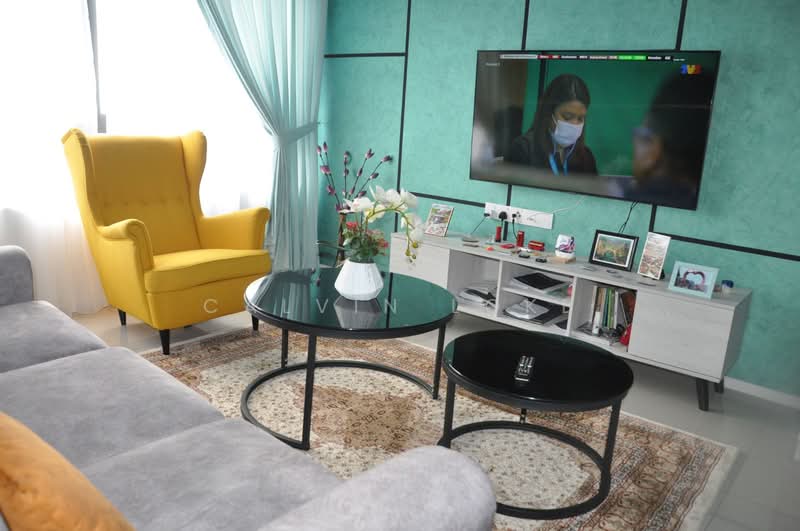 Servis Apartment untuk Disewa di Sunway Gandaria - Calvin Loke - Living Room - PropertyGuru.com.my