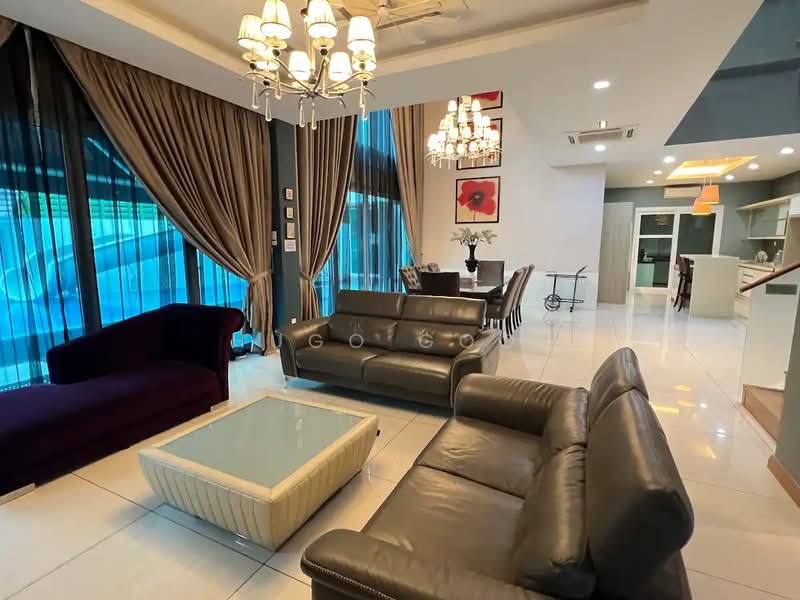 Rumah Berkembar untuk Dijual di Taman Bukit Suria (Cheras) - Hugo Gooi - Living Room - PropertyGuru.com.my