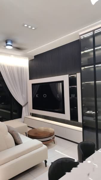 Service Residence for Rent at Space Residency - Niko Lew - Living Room - PropertyGuru.com.my