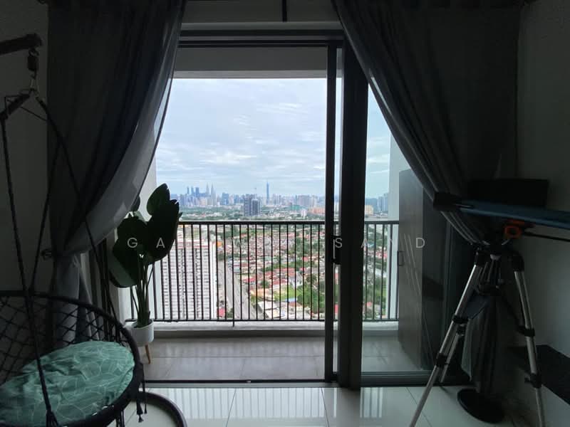 Service Residence for Rent at Kenwingston Platz - GAN WEY SAND - Balcony - PropertyGuru.com.my