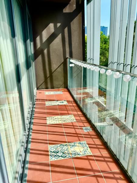 Kondominium untuk Dijual di The Capers @ Sentul East - Justin Lai - Balcony - PropertyGuru.com.my