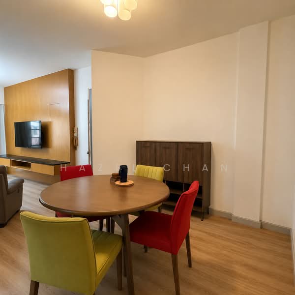 Pangsapuri untuk Dijual di Likas Court - Hazel Chan - Living Room - PropertyGuru.com.my