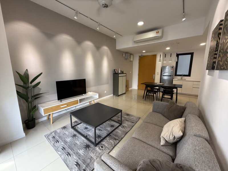 Servis Apartment untuk Disewa di NOVUM - TS Teh - Living Room - PropertyGuru.com.my