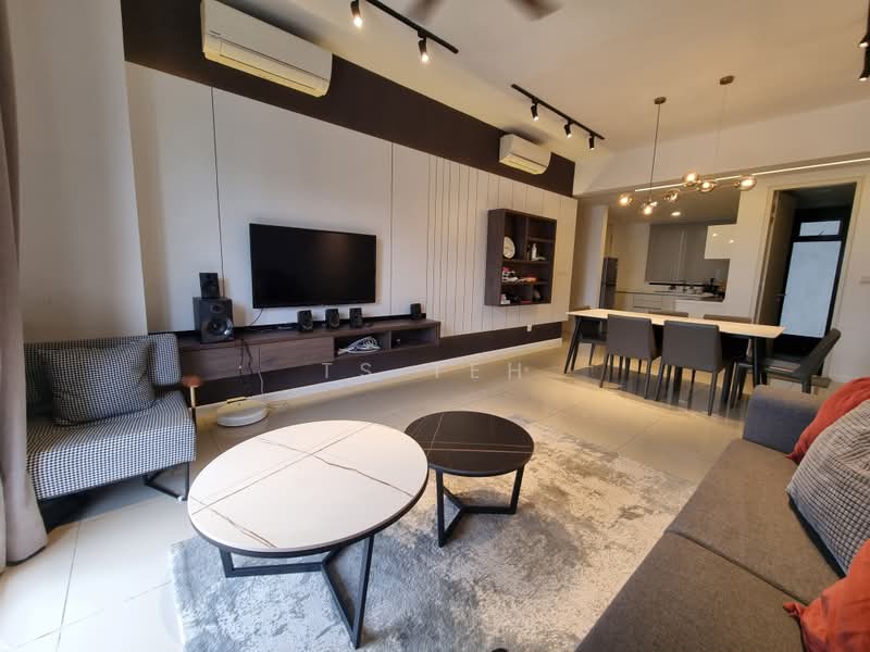 Service Residence for Rent at NOVUM - TS Teh - Living Room - PropertyGuru.com.my