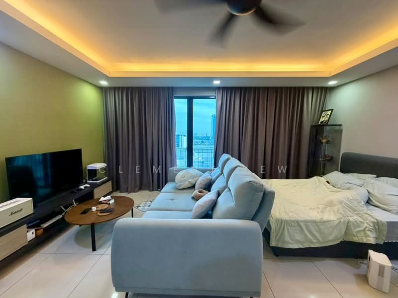Service Residence for Sale at Trefoil @ Setia City - Clement Yew - Living Room - PropertyGuru.com.my