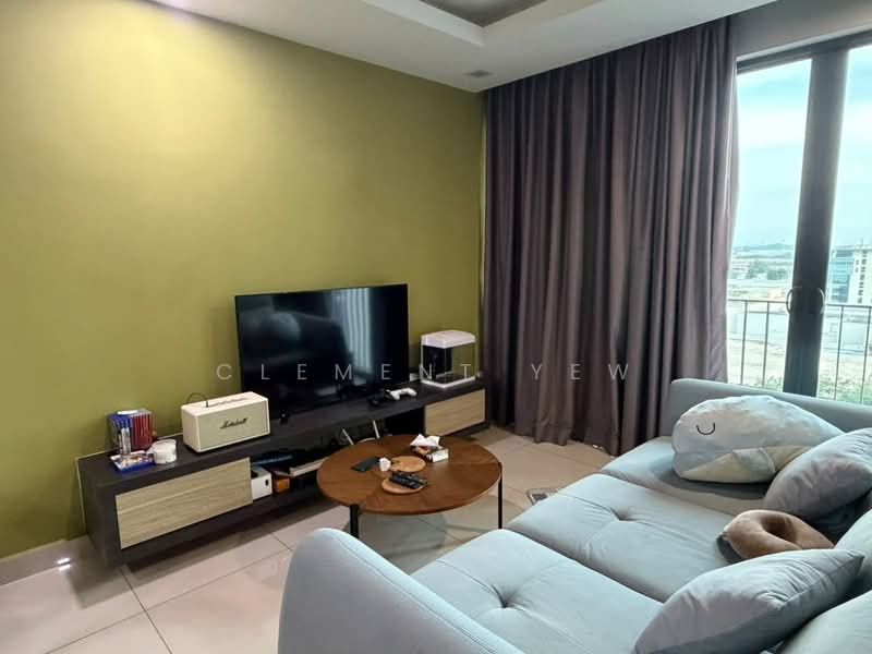 Service Residence for Sale at Trefoil @ Setia City - Clement Yew - Living Room - PropertyGuru.com.my