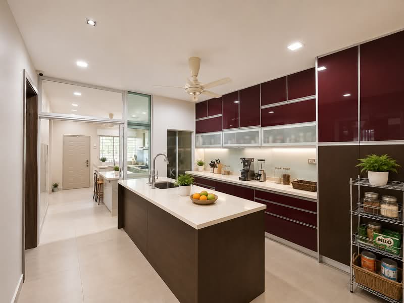 Semi-Detached House for Sale in Bandar Baru Sri Petaling (Sri Petaling) - CK Yee - Kitchen - PropertyGuru.com.my