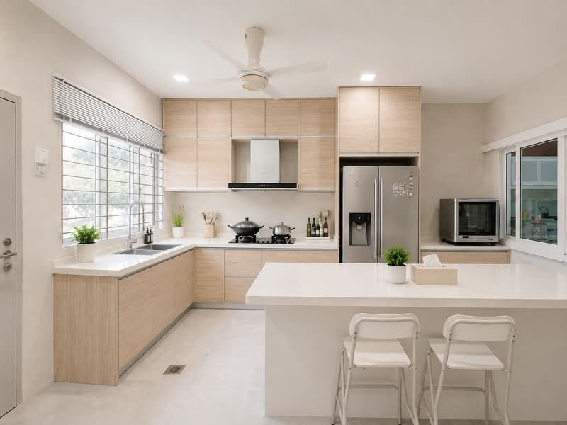 Semi-Detached House for Sale in Bandar Baru Sri Petaling (Sri Petaling) - CK Yee - Kitchen - PropertyGuru.com.my