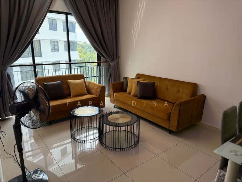 Service Residence for Rent at Renai Jelutong - Farah Dina - Living Room - PropertyGuru.com.my