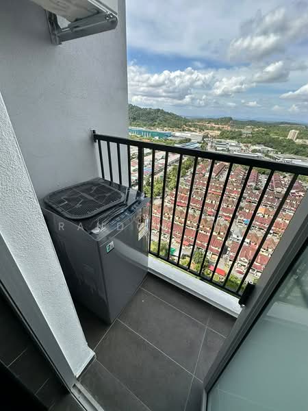 Servis Apartment untuk Disewa di Midas @ Seri Alam - Brandon Chua - Balcony - PropertyGuru.com.my