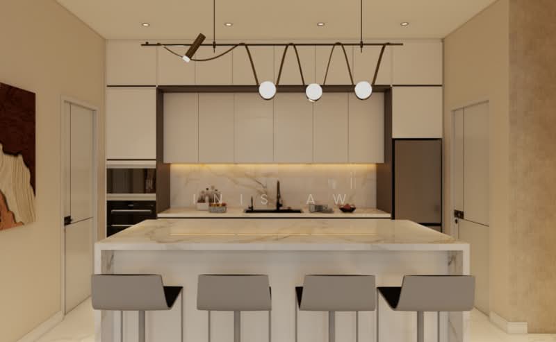 Servis Apartment untuk Dijual di M Aurora - Inis Aw - Kitchen - PropertyGuru.com.my