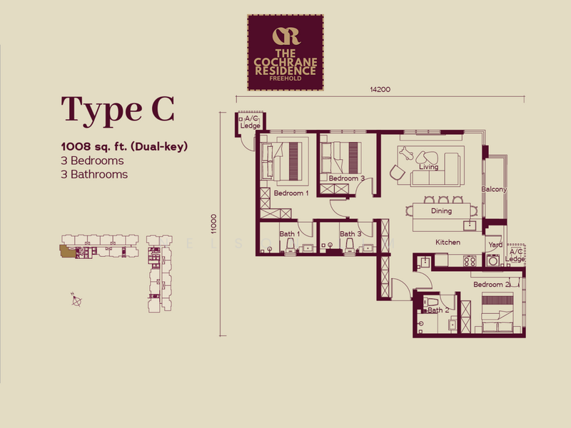 Service Residence for Sale at Binastra Cochrane - Nelson Lim - PropertyGuru.com.my