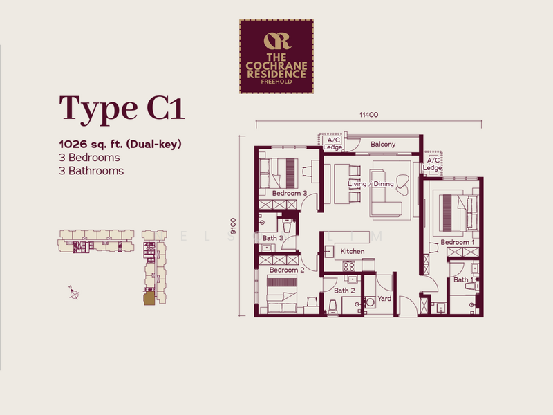 Service Residence for Sale at Binastra Cochrane - Nelson Lim - PropertyGuru.com.my