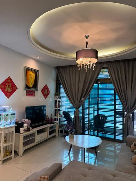 Condominium for Rent at PARC Regency (Residensi Masai) - Edward Siow - Living Room - PropertyGuru.com.my