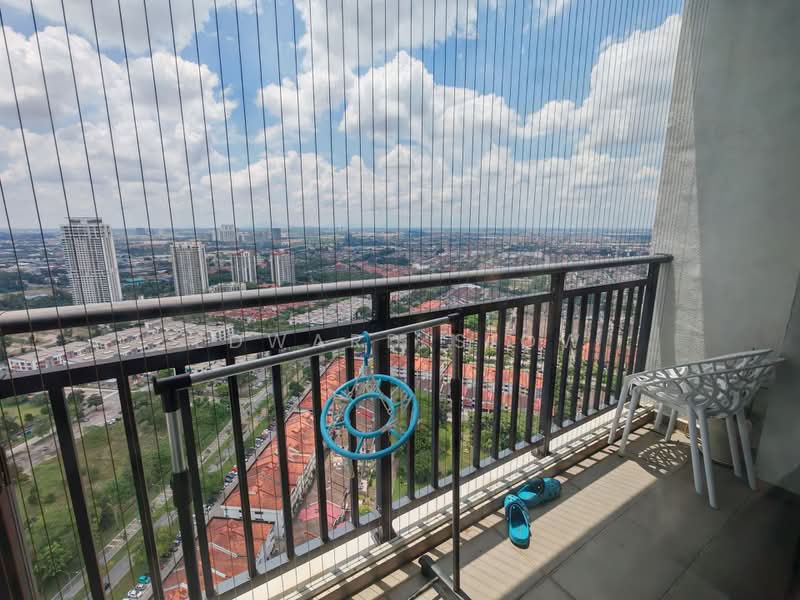 Servis Apartment untuk Disewa di Molek Regency - Edward Siow - Balcony - PropertyGuru.com.my
