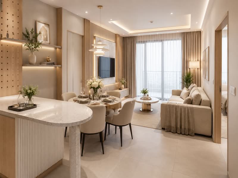 Condominium for Sale at PSV 2 Residences - Jack Lee - Living Room - PropertyGuru.com.my