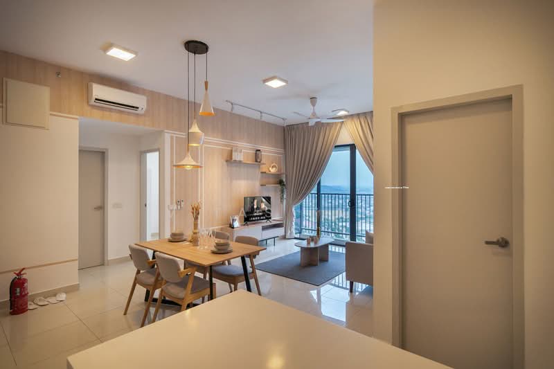 Servis Apartment untuk Disewa di Setia City Residences - Vitas Tan - Living Room - PropertyGuru.com.my
