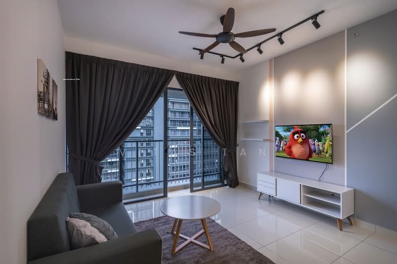 Service Residence for Rent at Setia City Residences - Vitas Tan - Living Room - PropertyGuru.com.my