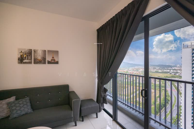 Service Residence for Rent at Setia City Residences - Vitas Tan - Living Room - PropertyGuru.com.my