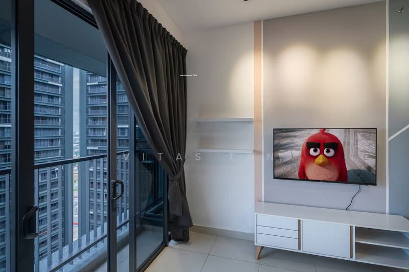 Service Residence for Rent at Setia City Residences - Vitas Tan - Living Room - PropertyGuru.com.my