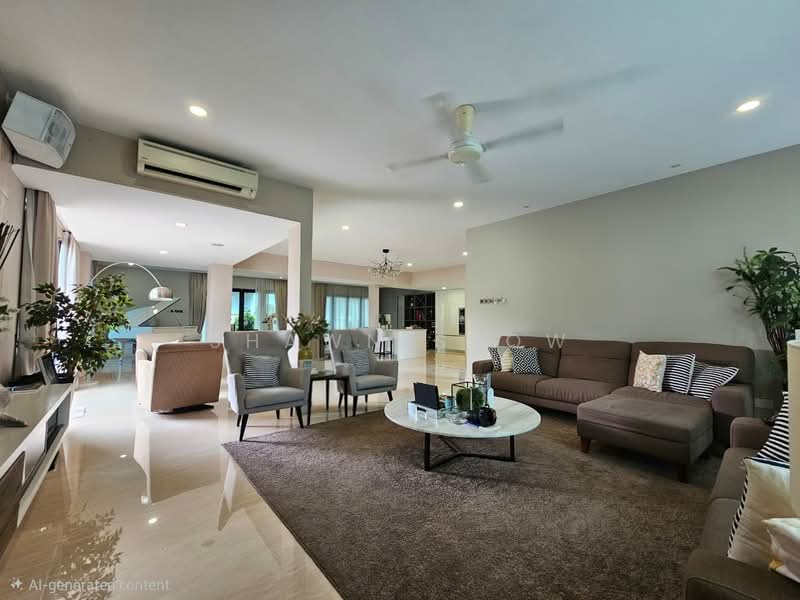 Rumah Banglo untuk Dijual di Kota Kemuning (Shah Alam) - Shawn Seow - Living Room - PropertyGuru.com.my