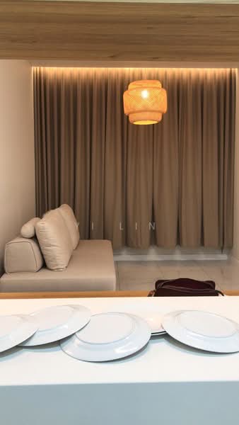 Service Residence for Rent at Cubic Botanical - Yi Lin - Living Room - PropertyGuru.com.my