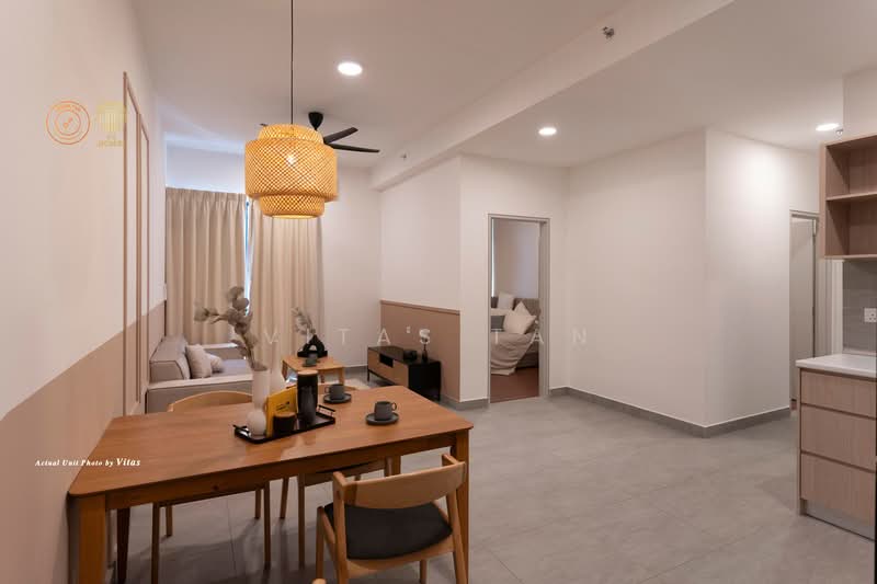 Service Residence for Rent at Sunsuria Forum - Vitas Tan - Living Room - PropertyGuru.com.my