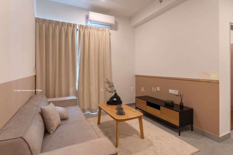 Service Residence for Rent at Sunsuria Forum - Vitas Tan - Living Room - PropertyGuru.com.my