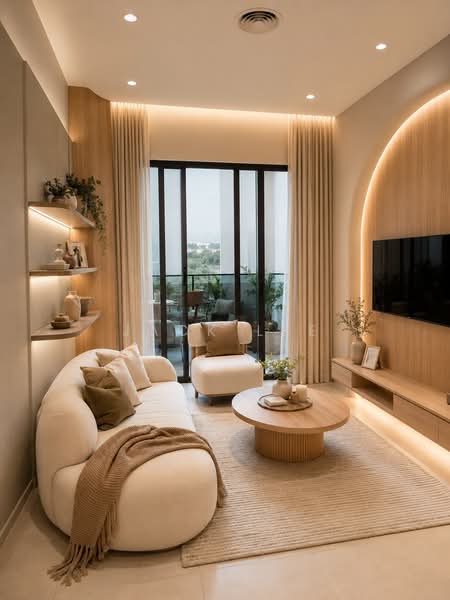 Kondominium untuk Dijual di M Aurora - Jack Lee - Living Room - PropertyGuru.com.my