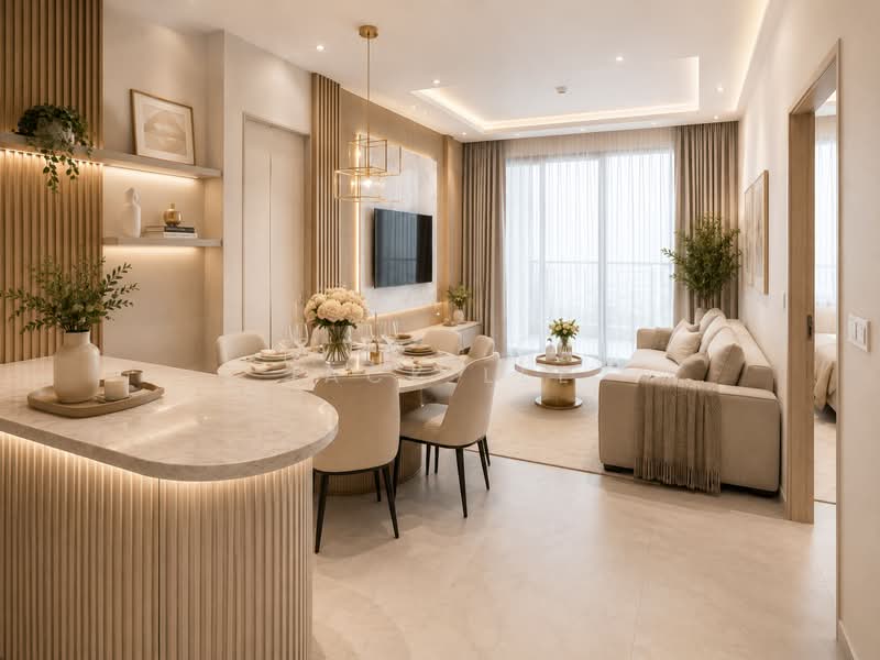 Kondominium untuk Dijual di PSV 1 Residences @ Platinum South Valley - Jack Lee - Living Room - PropertyGuru.com.my