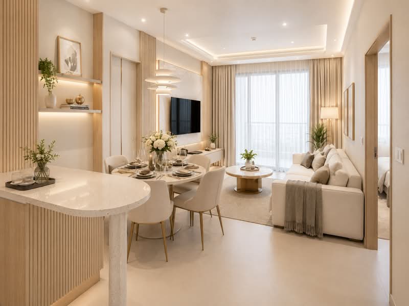 Condominium for Sale at PSV 2 Residences - Jack Lee - Living Room - PropertyGuru.com.my