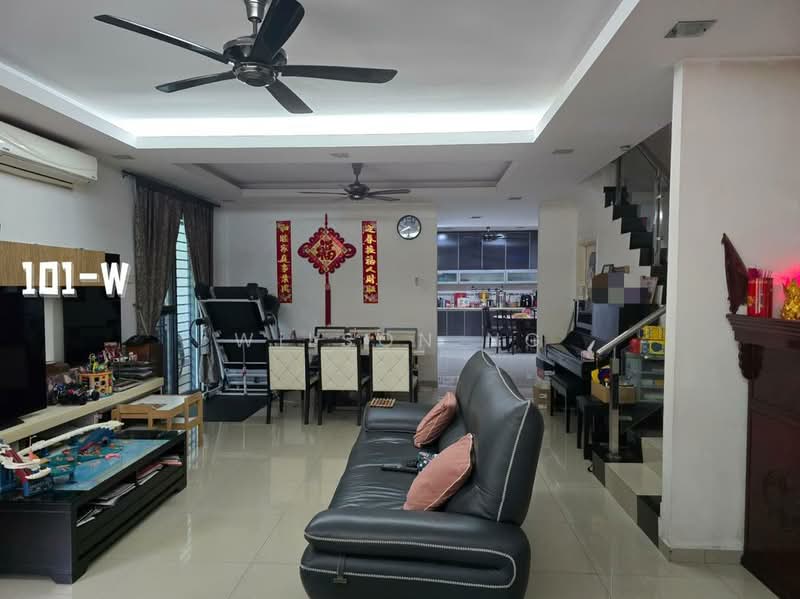 Rumah Berkembar untuk Dijual di Taman Aman Perdana (Kapar) - Wilson Ng - Living Room - PropertyGuru.com.my