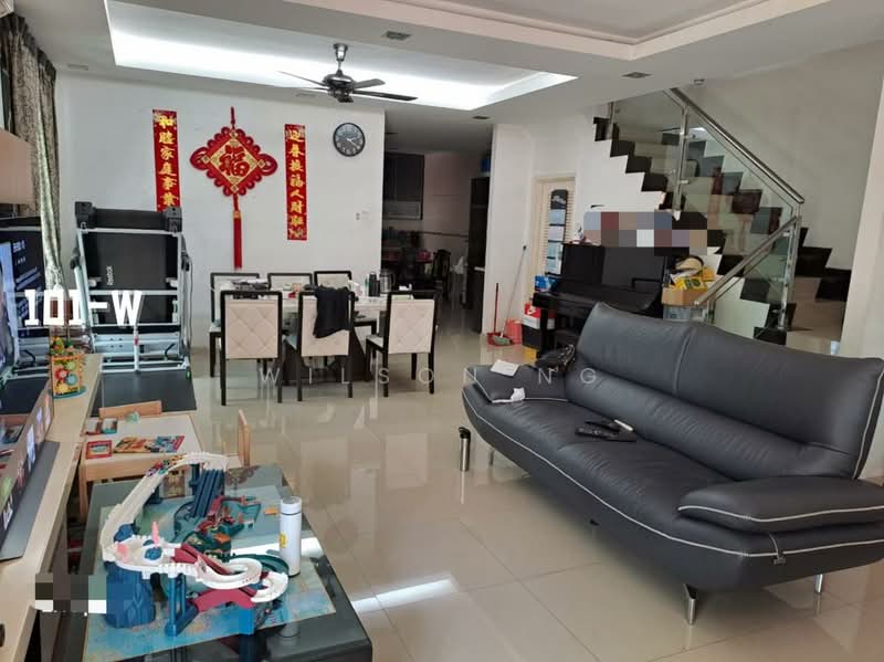 Rumah Berkembar untuk Dijual di Taman Aman Perdana (Kapar) - Wilson Ng - Living Room - PropertyGuru.com.my